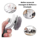 Escova Removedora de Pelos PET Auto limpam-te Cães E Gatos