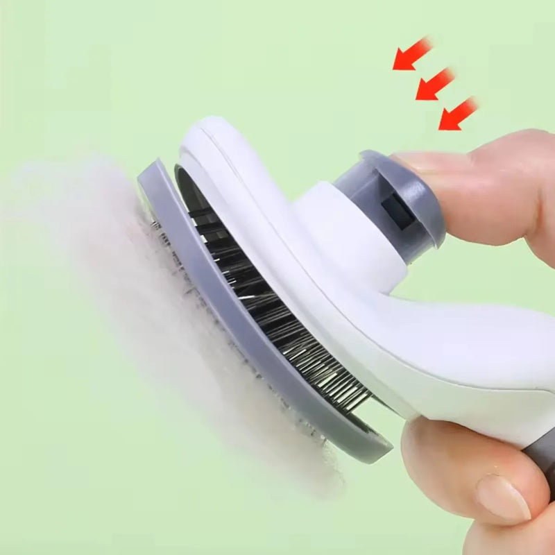 Escova Removedora de Pelos PET Auto limpam-te Cães E Gatos