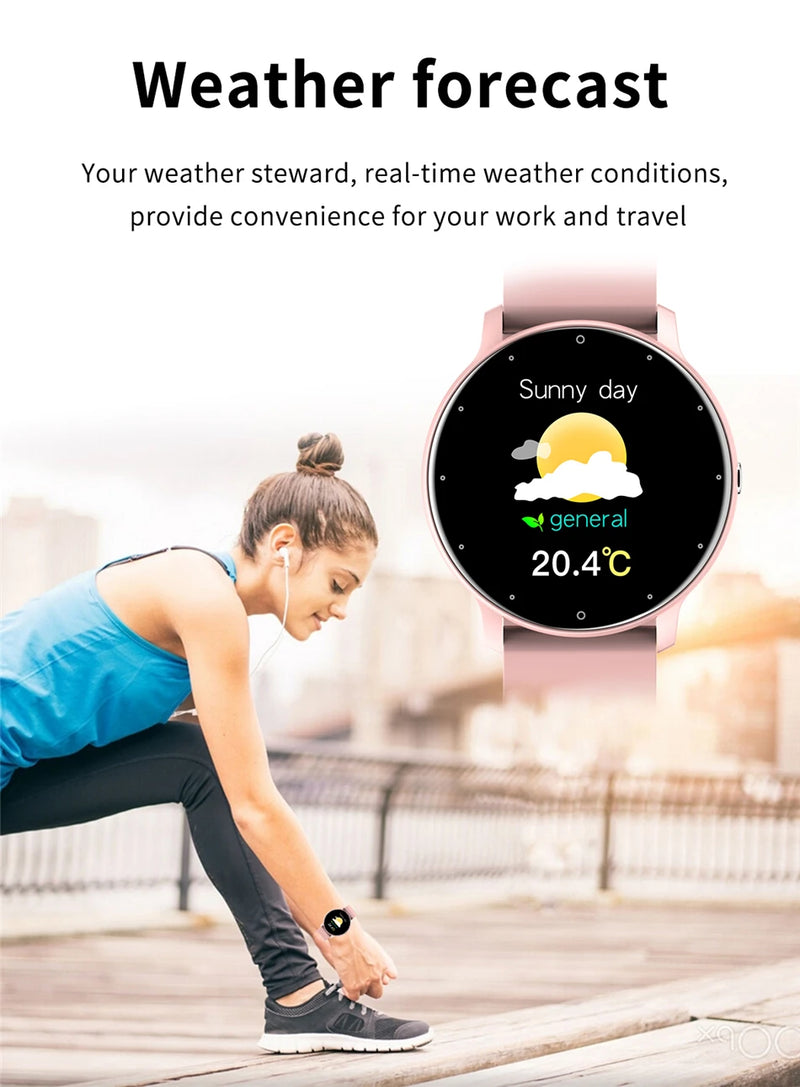 Relógio inteligente Fitness 2025