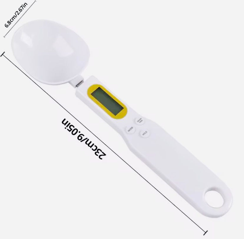 Colher de Medição Ajustável Digital de Pesagem