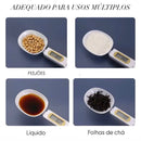 Colher de Medição Ajustável Digital de Pesagem