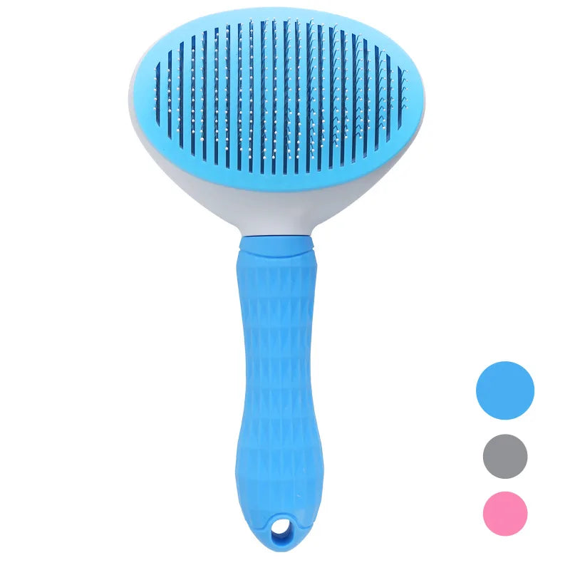 Escova Removedora de Pelos PET Auto limpam-te Cães E Gatos