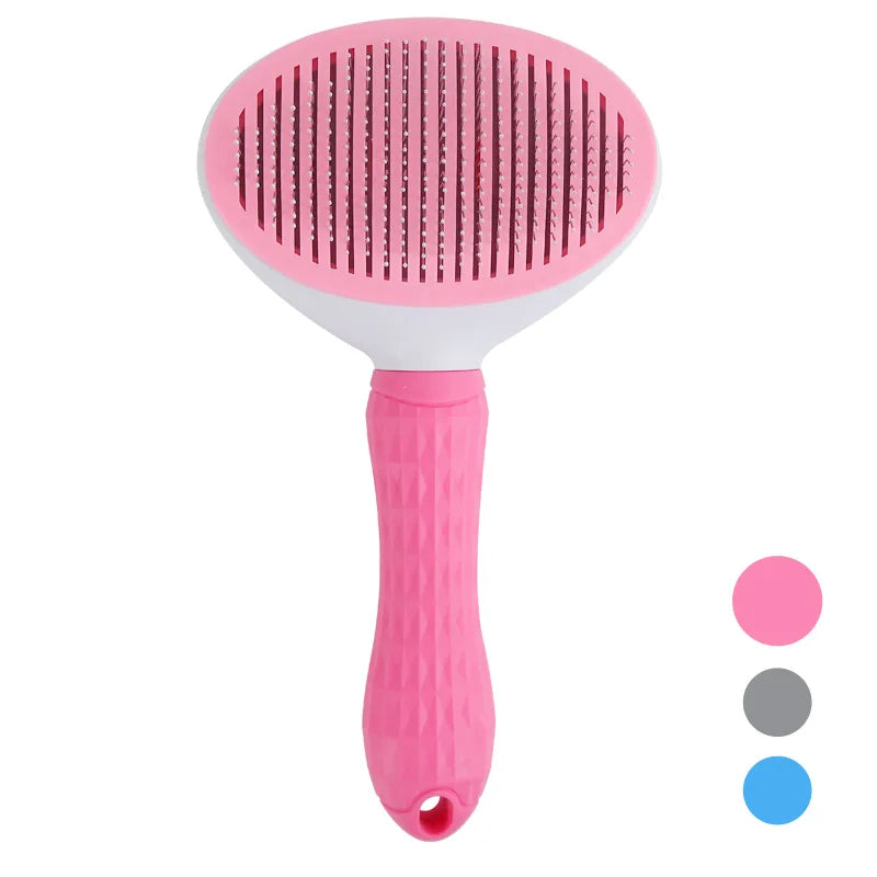 Escova Removedora de Pelos PET Auto limpam-te Cães E Gatos