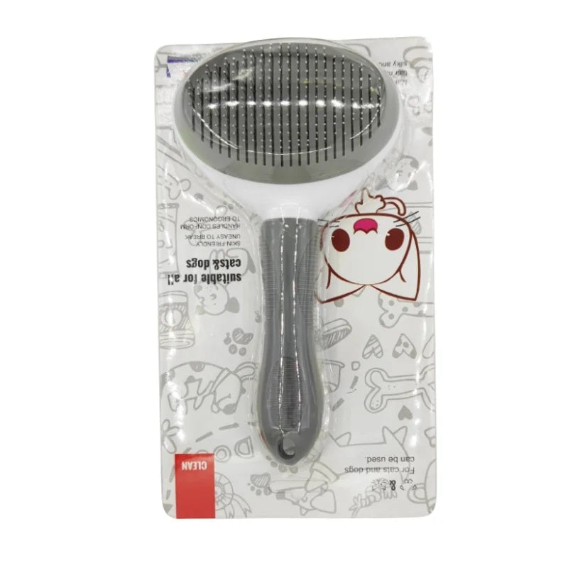 Escova Removedora de Pelos PET Auto limpam-te Cães E Gatos