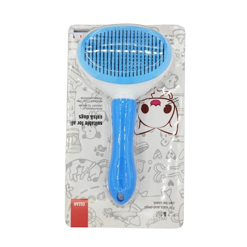 Escova Removedora de Pelos PET Auto limpam-te Cães E Gatos