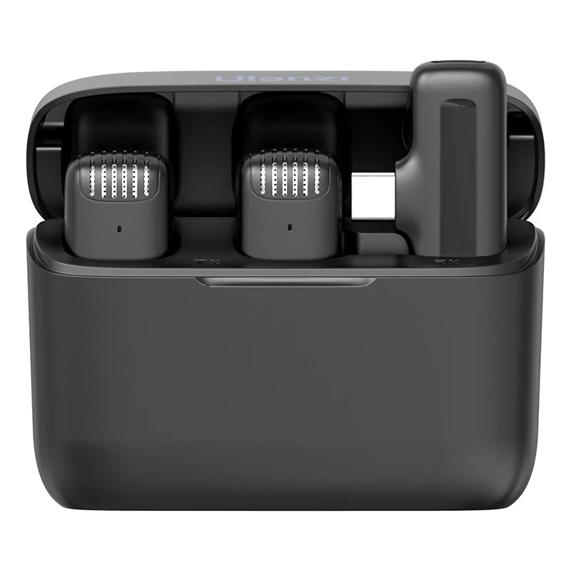 Ulanzi J12 Microfone de lapela sem fio