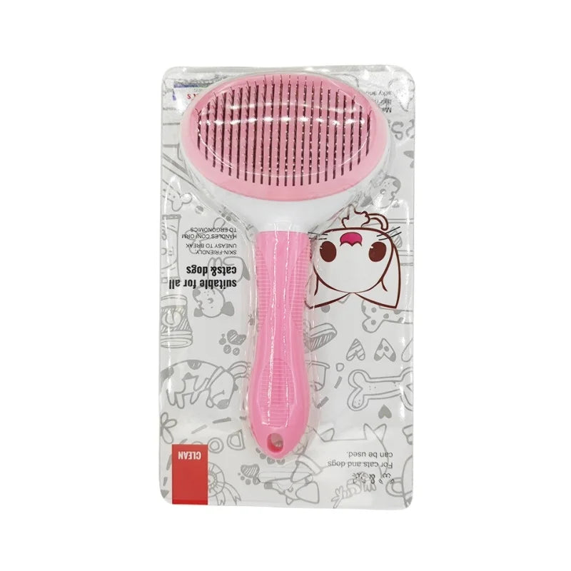 Escova Removedora de Pelos PET Auto limpam-te Cães E Gatos